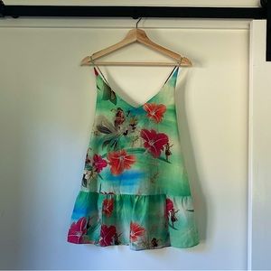 FARM Rio Hawaiian Hoola Girl Blouse